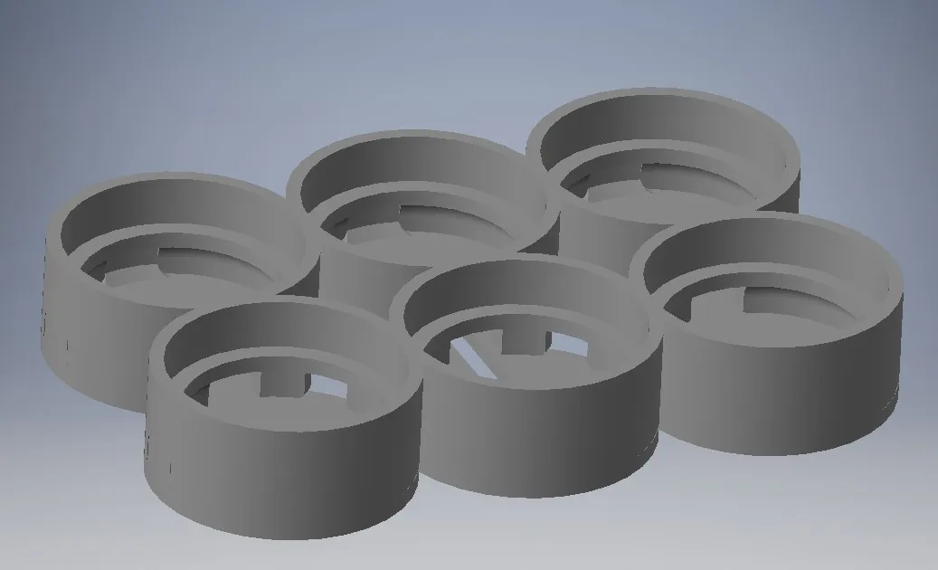 Tiêu đề Giá đỡ LiIon 6S Tóm tắt Đối với pin LiIon 6S 21700