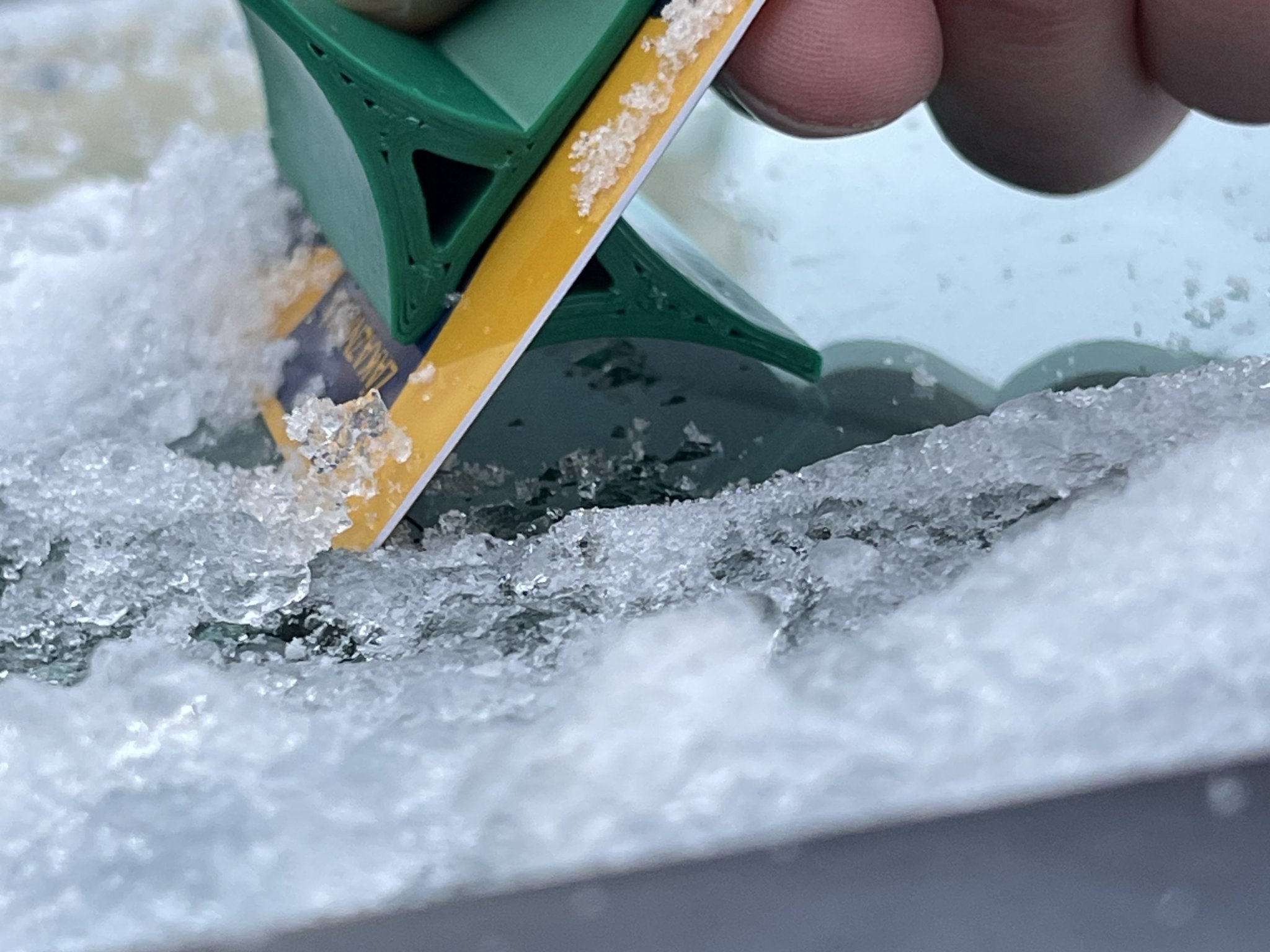 Credit Card Ice Scraper Attachment & Protector