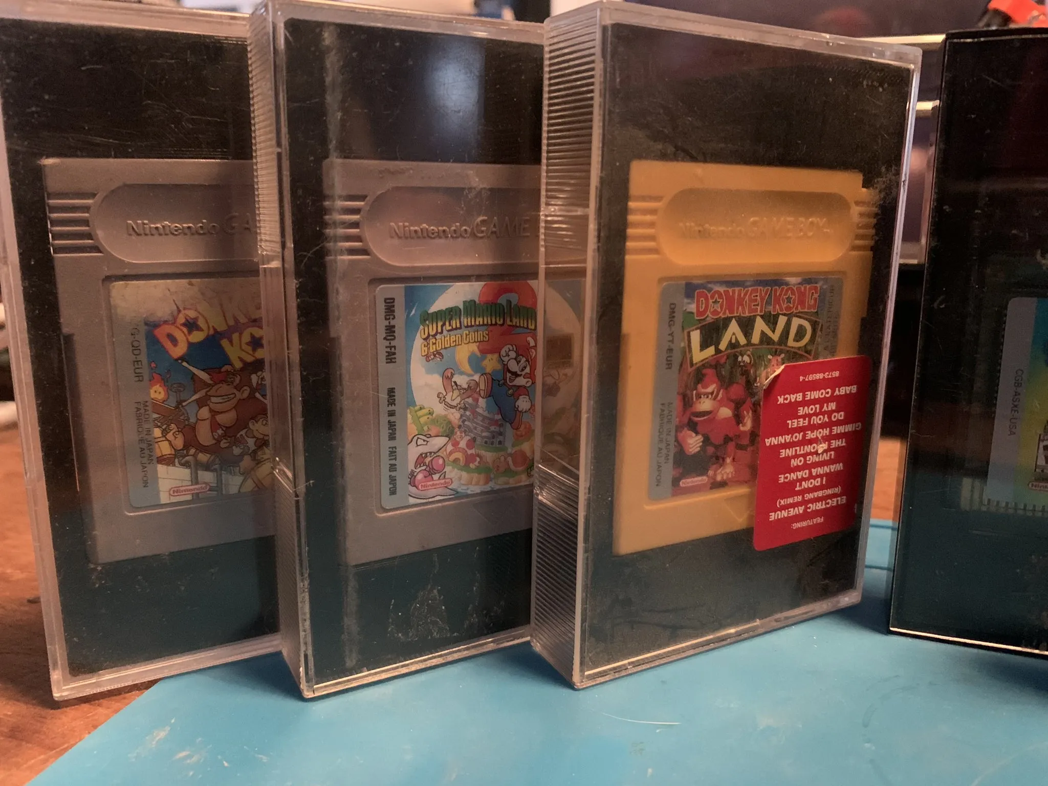 Tiêu đề Hộp đựng băng cassette GameBoy GBGBCGBA Tấm chèn màn