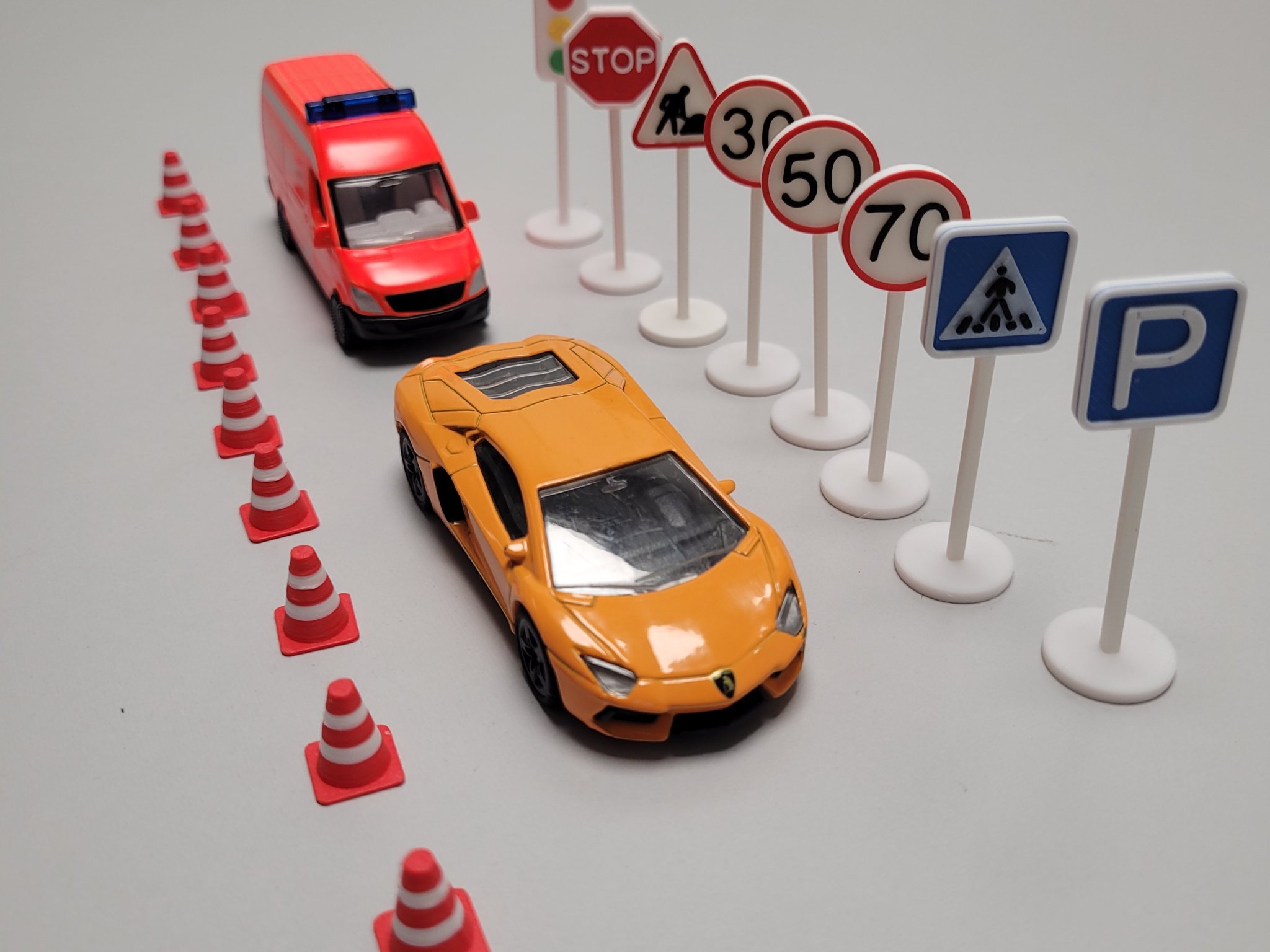 Tiêu đề Verkehrsschilder Biển báo giao thông Nhiều màuMột màu