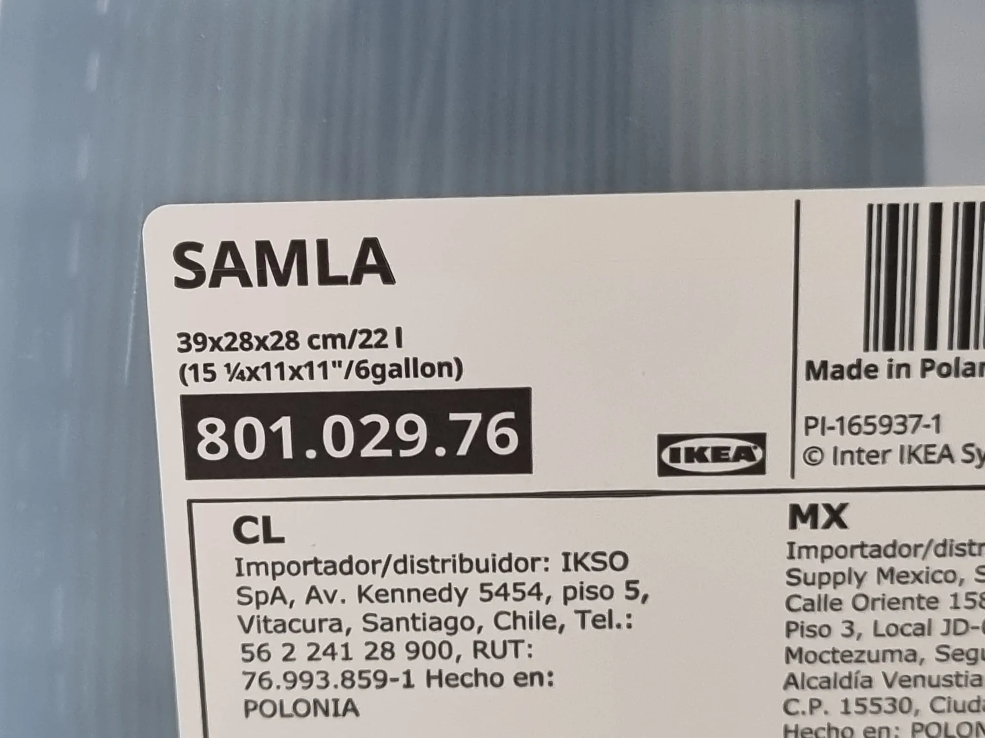 Tiêu đề Giá đựng dây tóc cho IKEA Samla 22 l Tóm tắt Giá đựn