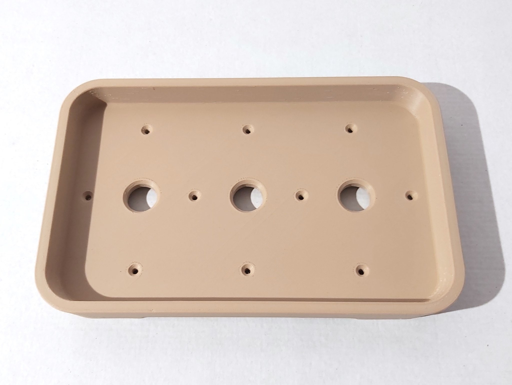 Chậu Bonsai 19 Chữ Nhật Bo Tròn Kiểu Rừng 250x160x30mm