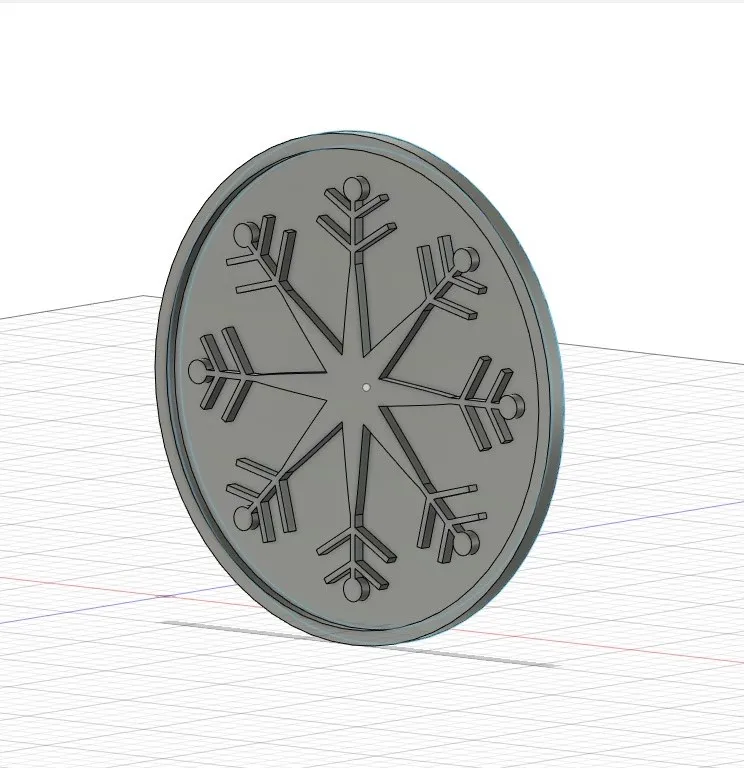 Tiêu đề Đĩa bông tuyết Tóm tắt Chiếc đĩa đơn giản có tra