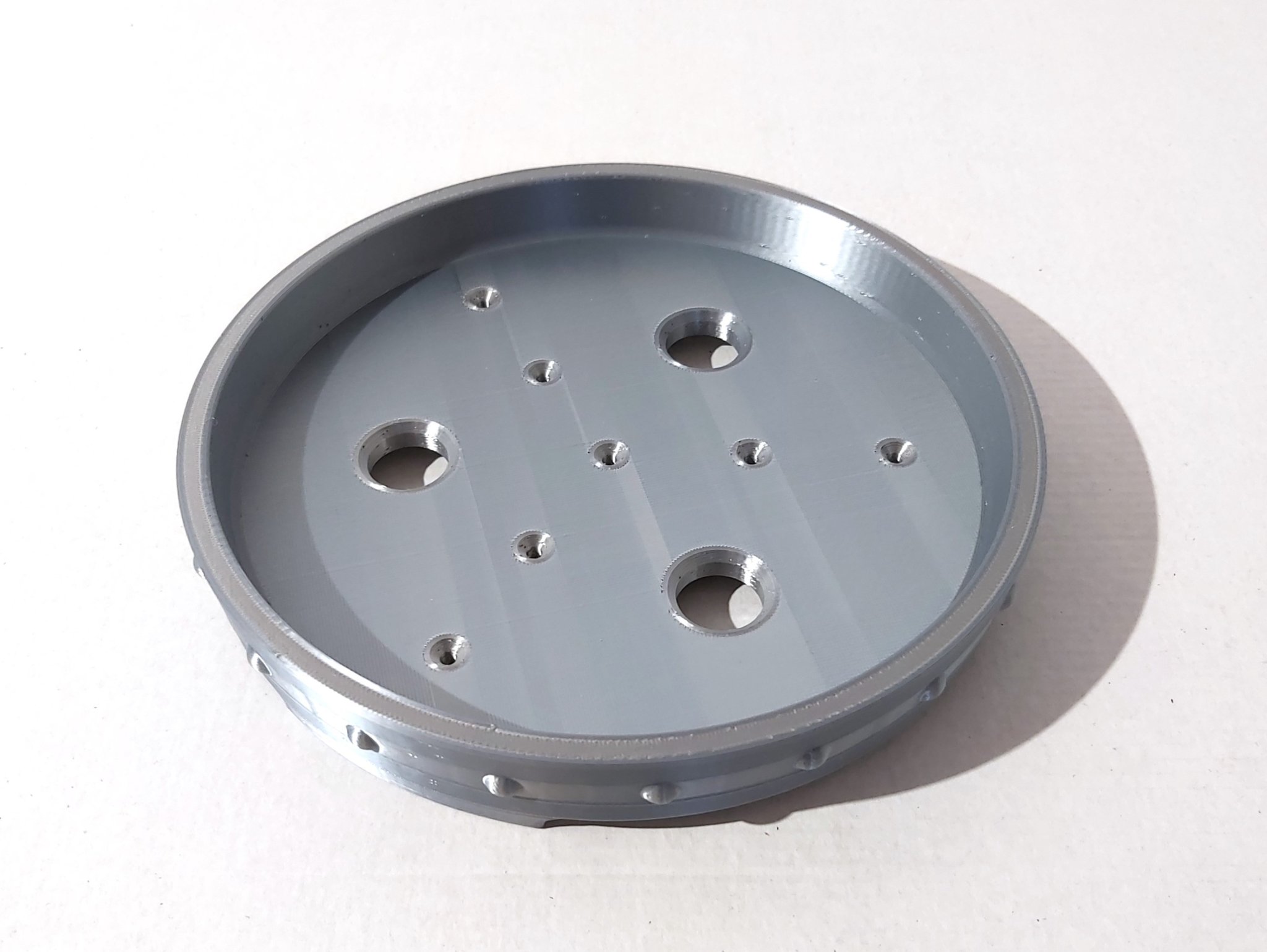 Chậu Bonsai 21 tròn dẹt 200x200x30mm