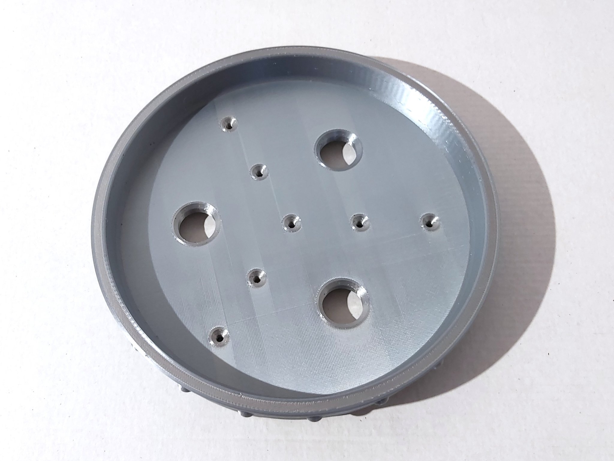 Chậu Bonsai 21 tròn dẹt 200x200x30mm