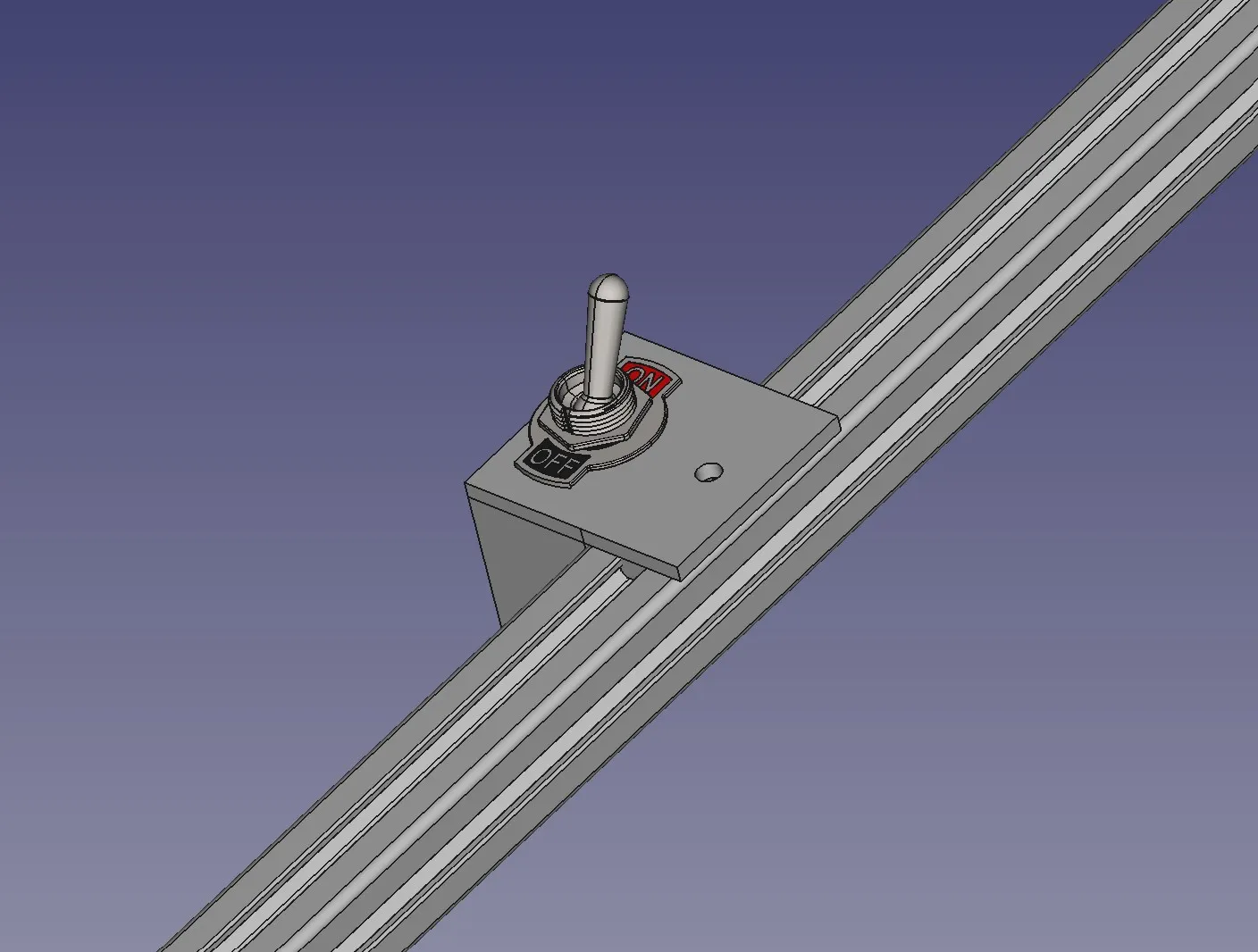 12mm Toggle Switch 2020 Mount