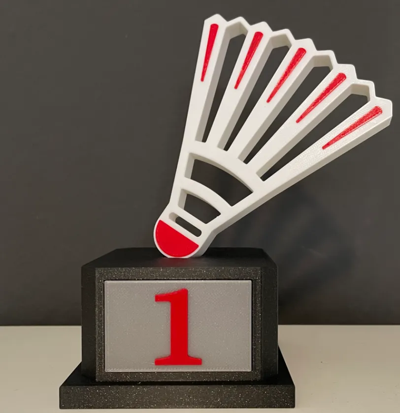 Tiêu đề Cúp cầu lông Pokal Tóm tắt Cúp nhiều màu dành cho g