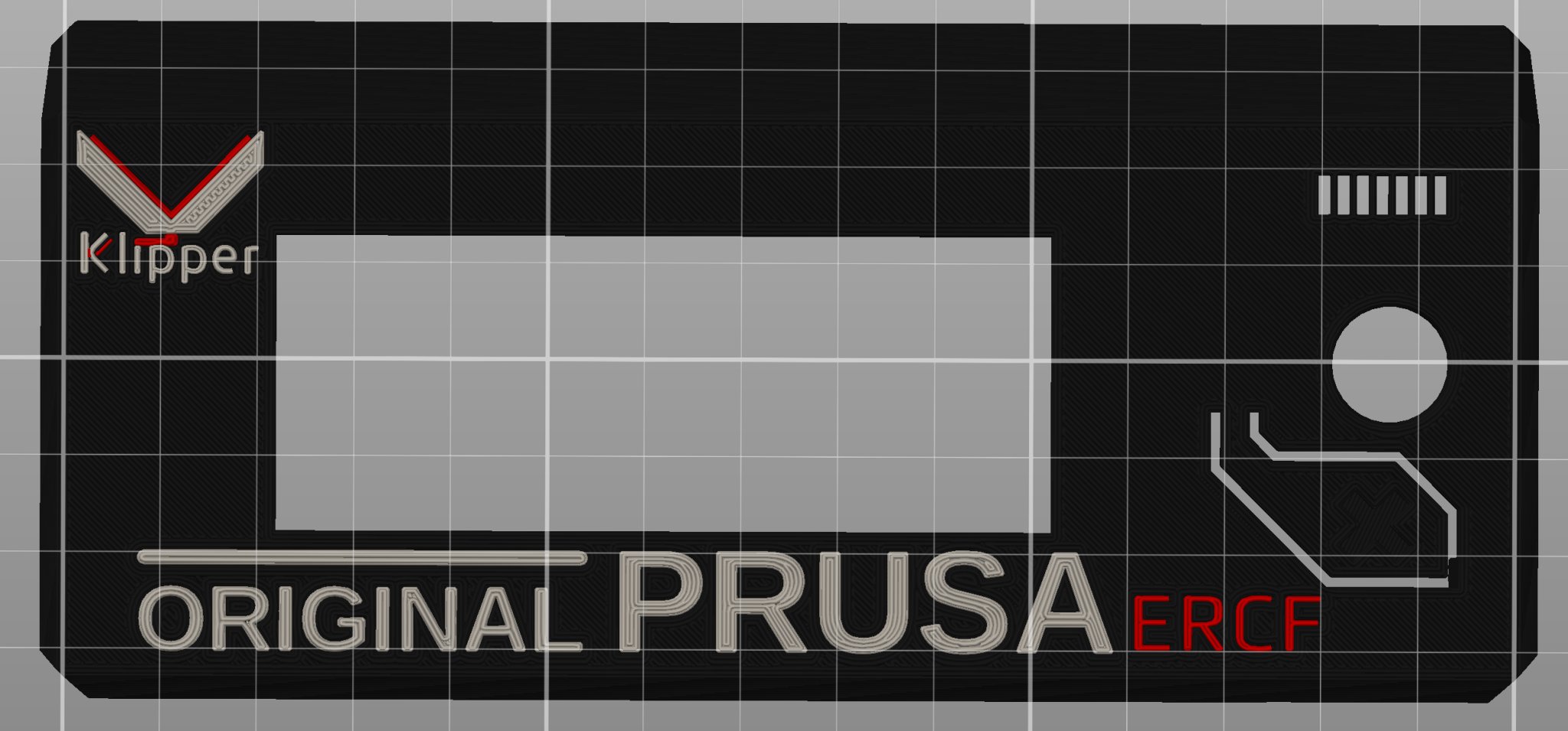 Vỏ LCD MK3 với logo Klipper và ERCF (3 màu)