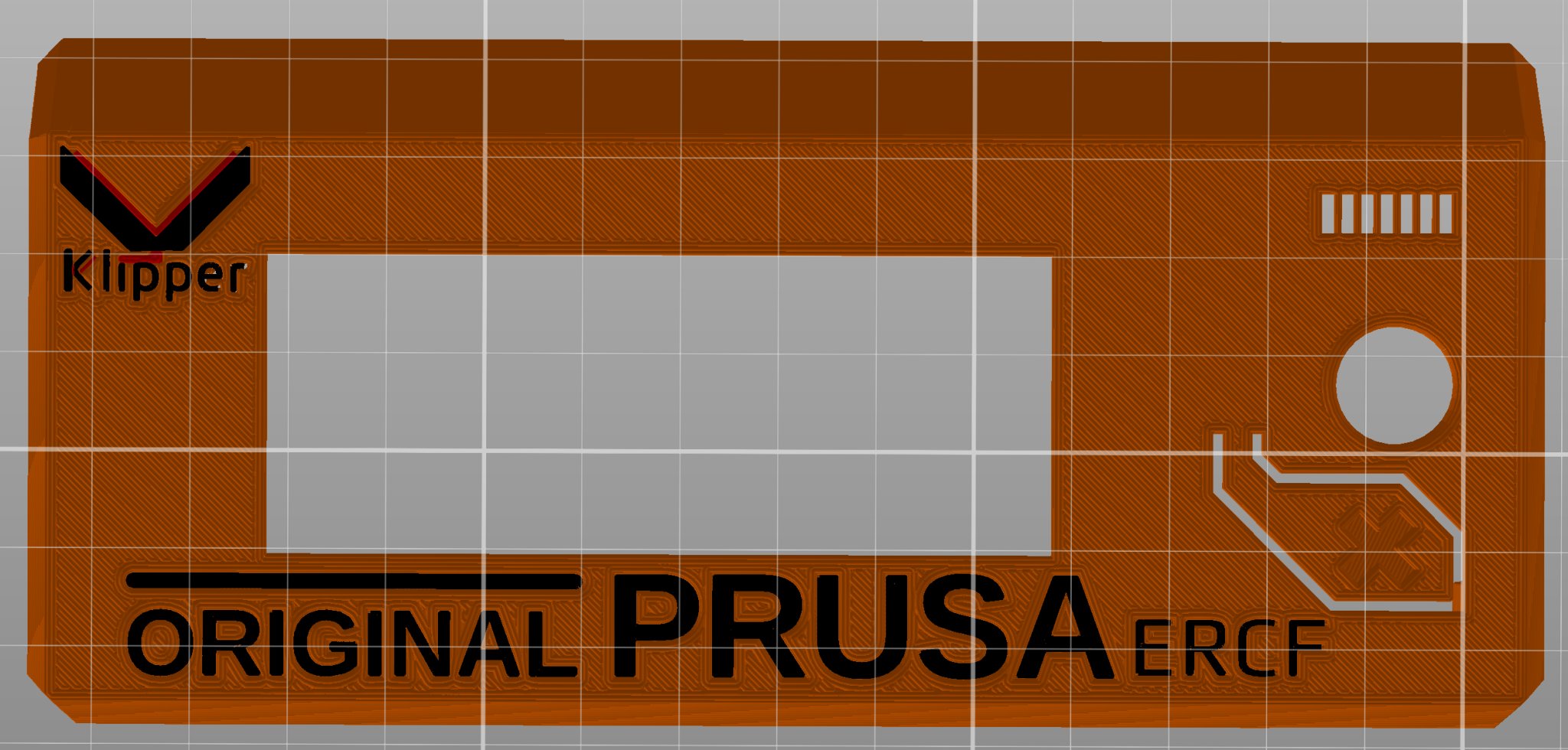 Vỏ LCD MK3 với logo Klipper và ERCF (3 màu)