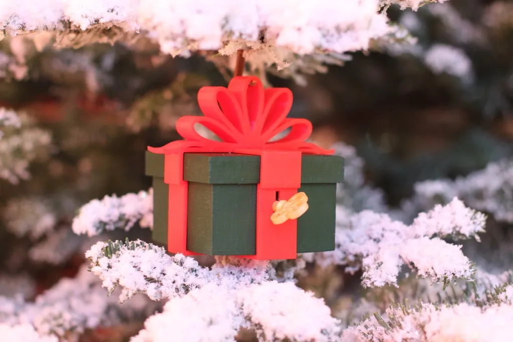 Tiêu đề hộp quà trang trí có khóa Tóm tắt ein weihnachtsbaumschmu