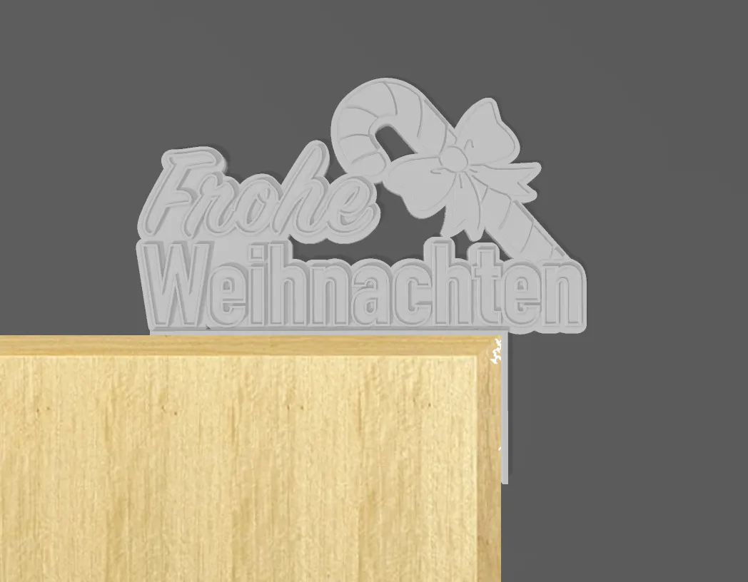 Title Góc cửa Giáng sinh Frohe Weihnachten Dekoration für Türrahmen