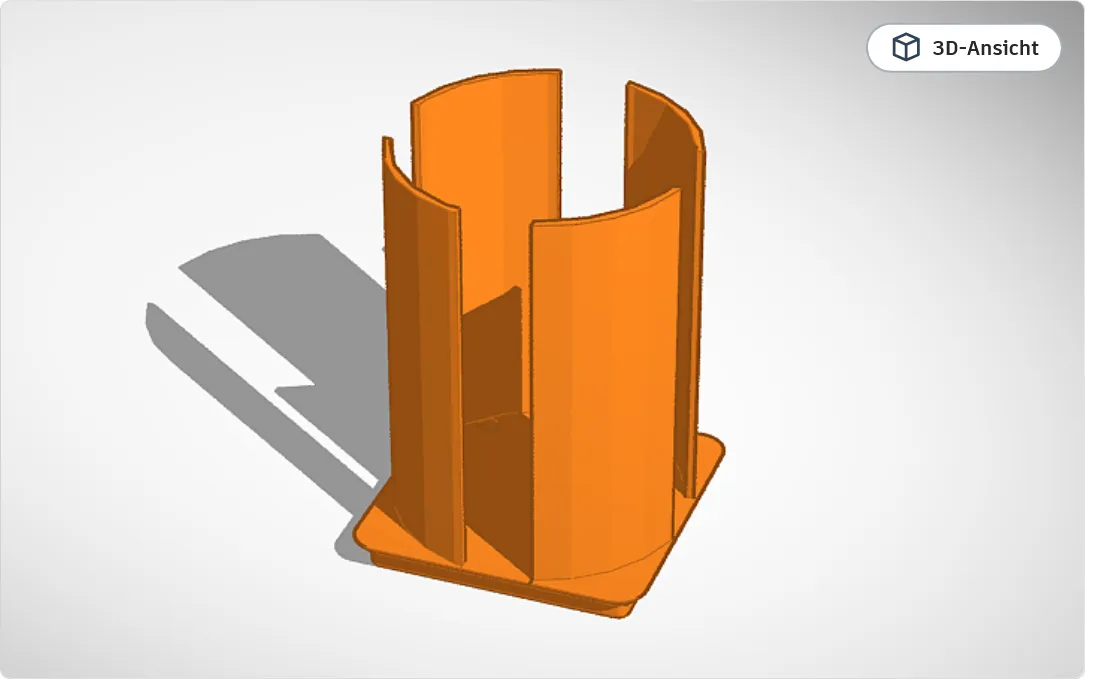 Tiêu đề Giá đỡ nến Tealight Gridfinity 1x1 có lỗ nam châm Tóm t