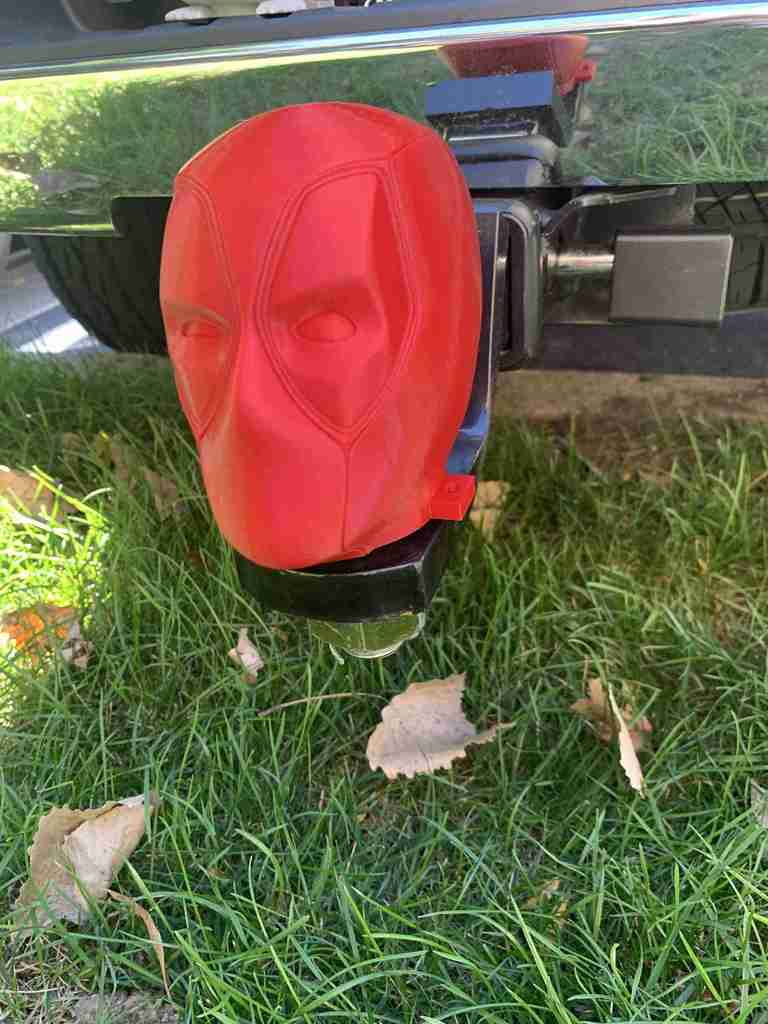 Tiêu đề Vỏ bọc bóng 2 inch Deadpool Tóm tắt Đã in cái này cho