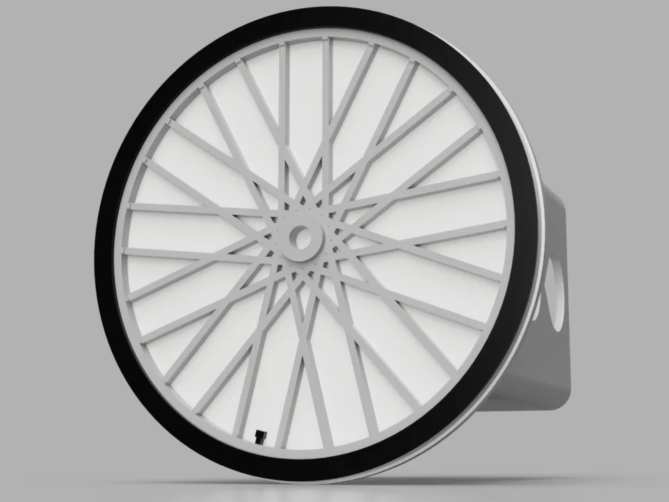Hitch Cover Bicycle Wheel