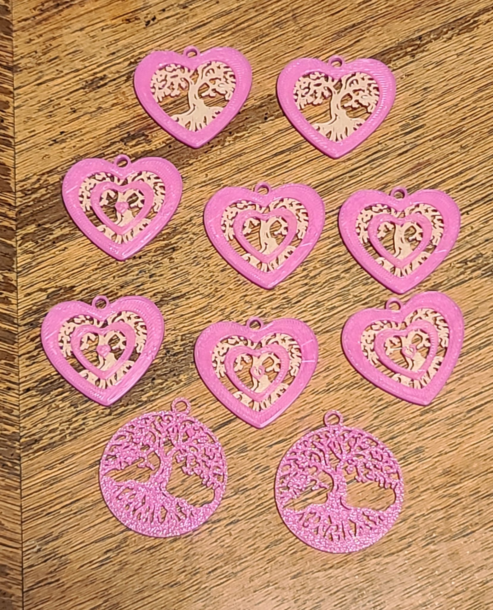 5 Tree of life earrings/pendants/keychain/ornaments