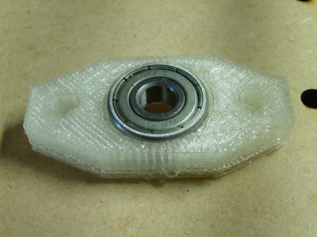 Horizontal mounting 608 bearing holder