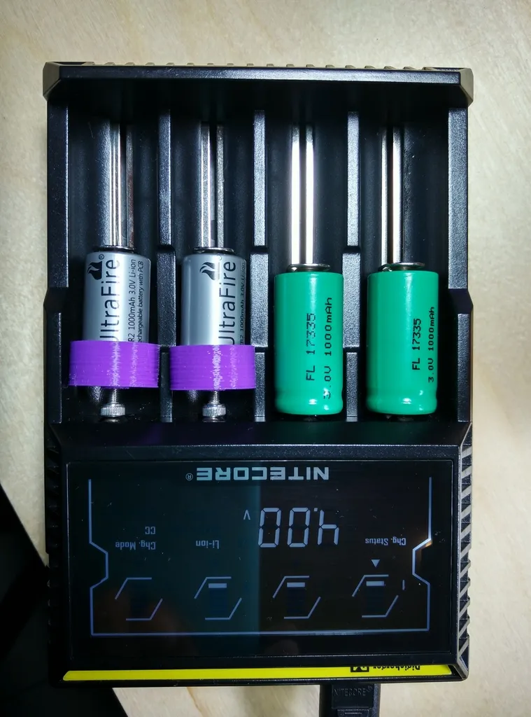 CR2 rechargeable battery adaptor
