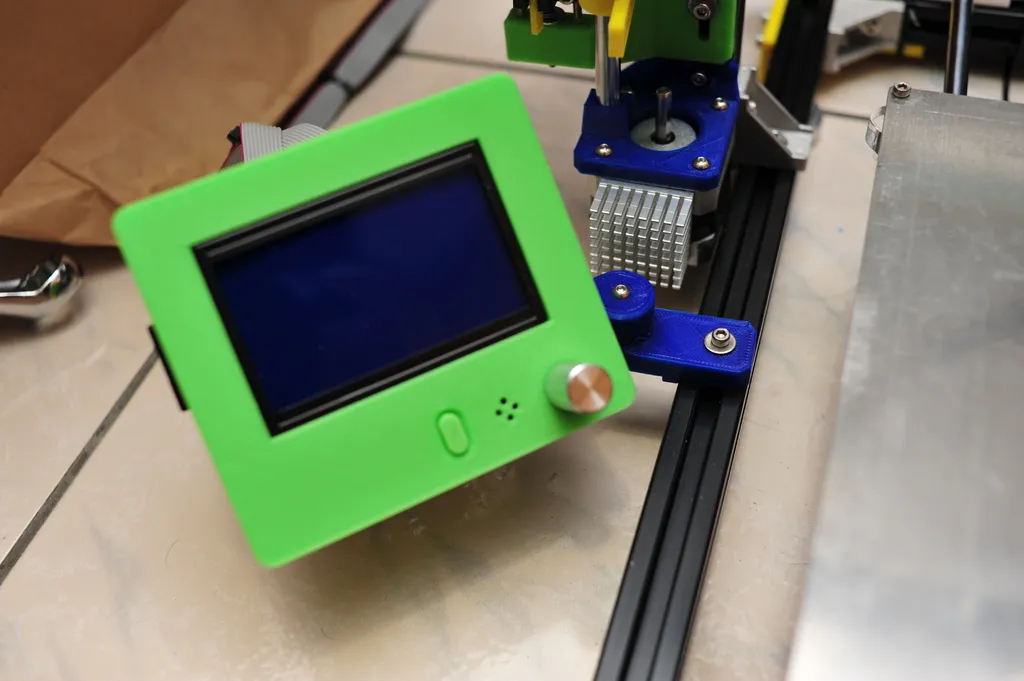 Tiêu đề Giá đỡ LCD đồ họa đầy đủ cho ép đùn nhôm 2020 T