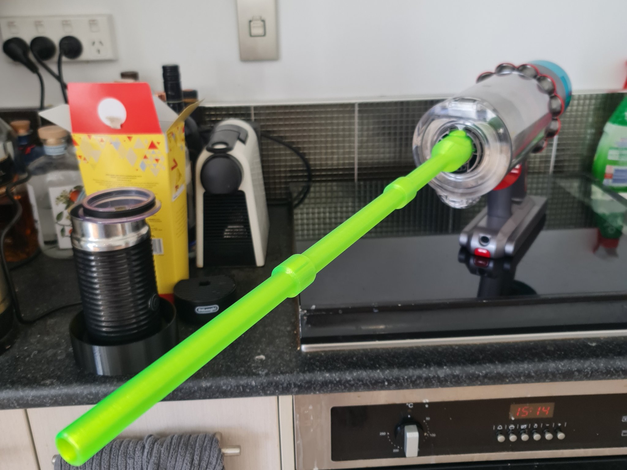 Tiêu đề Vòi phun ống dài có thể mở rộng vô hạn - Dyson V7