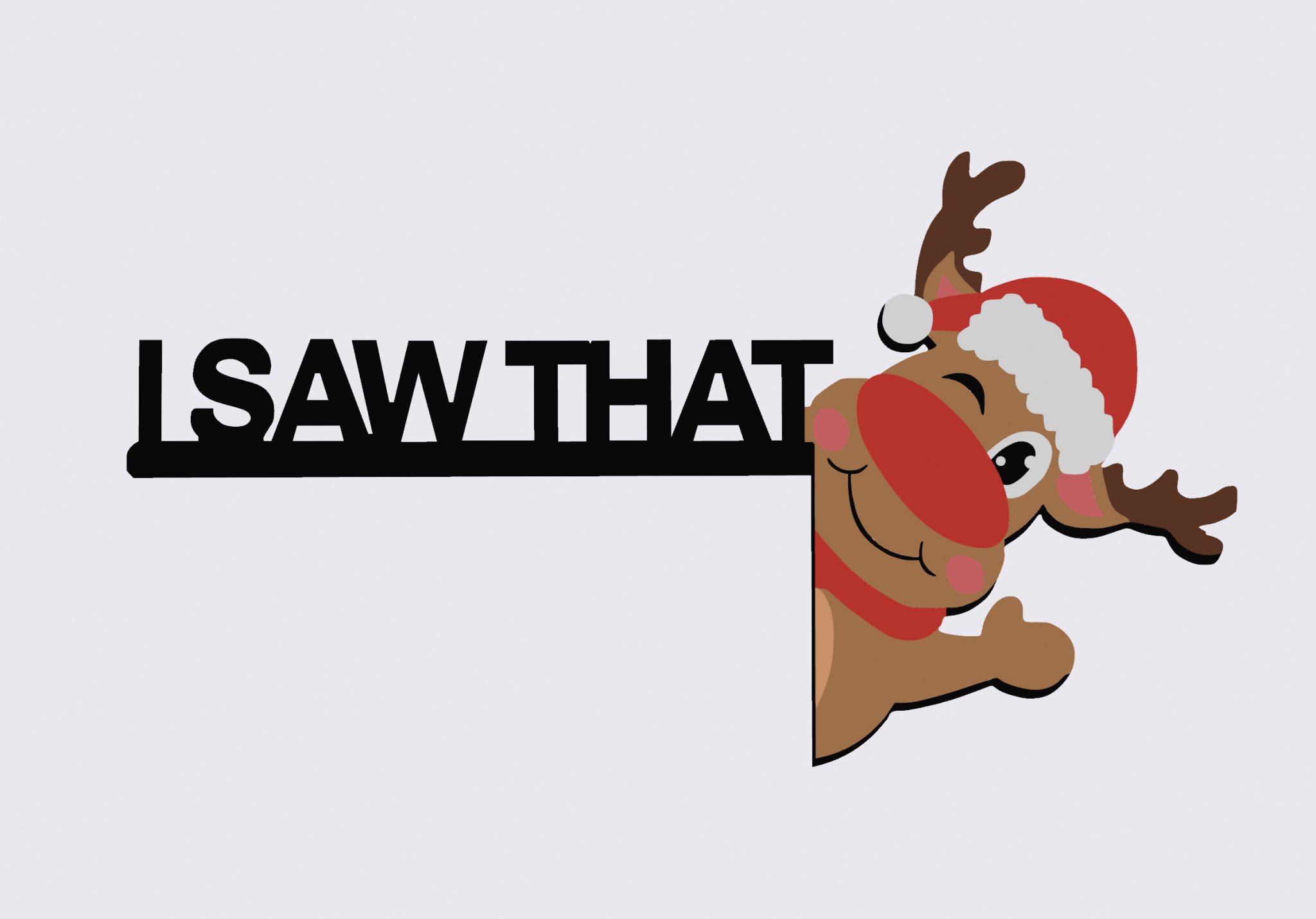 Tiêu đề Trang trí khung cửa tuần lộc dễ thương nhưng lén lút