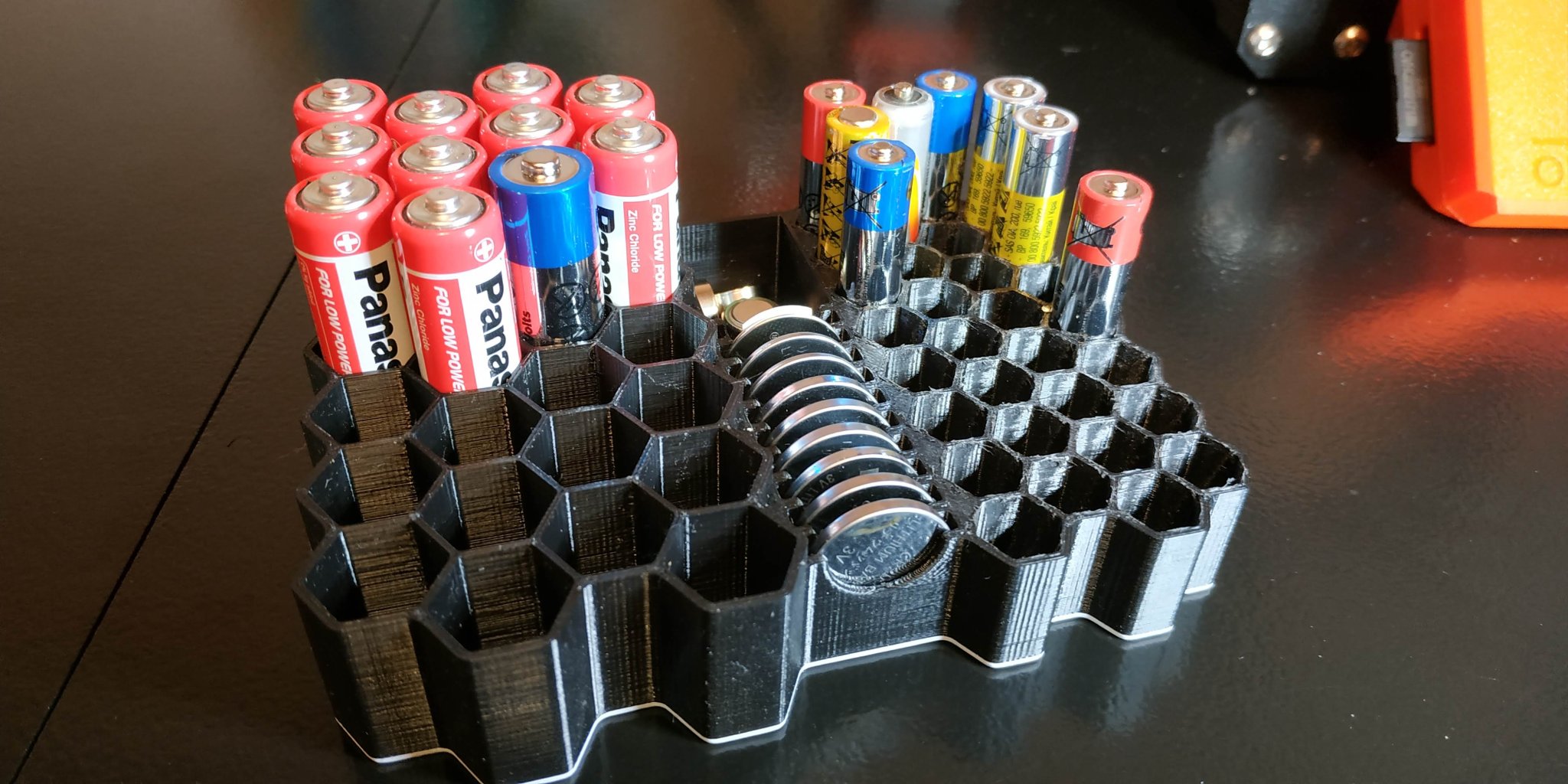 Tiêu đề Battbox Tổng hợp Hộp đựng pin AA AAA CR2032 và các l