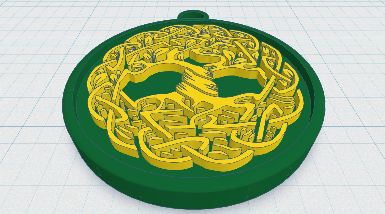 Mặt Dây Chuyền Cây Sự Sống Celtic / Norse 25