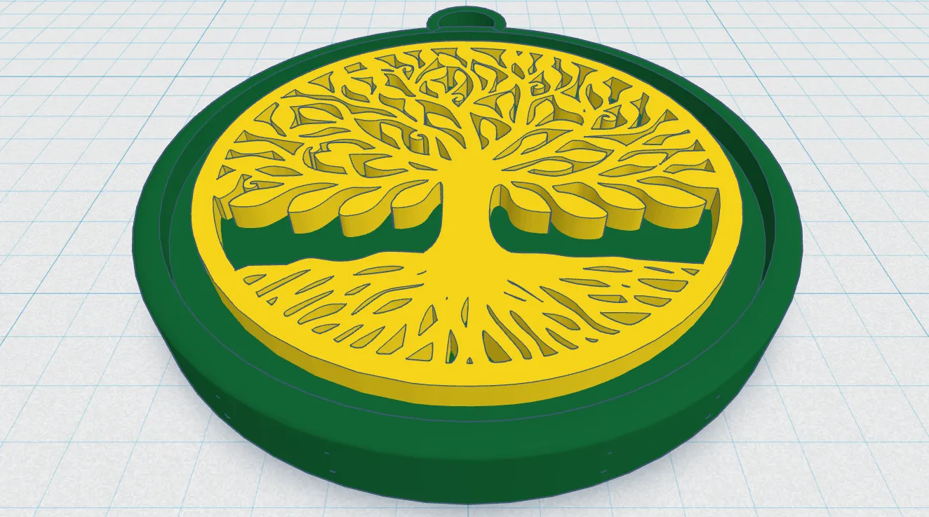 Celtic/Norse - Tree Of Life Pendent 24