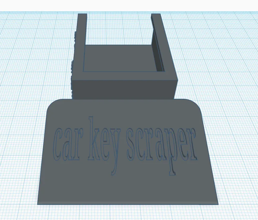 Car key scraper v1