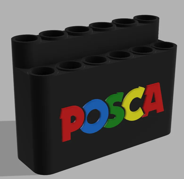 Tiêu đề Posca Portalápises PC-1M 12 Colores Tóm tắt Portalápises par