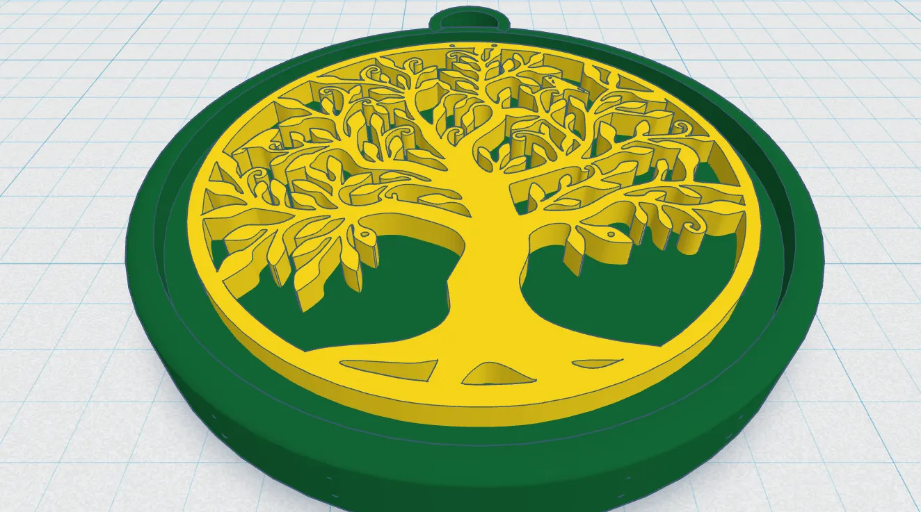 Mặt Dây Chuyền Cây Sự Sống Celtic / Norse 6