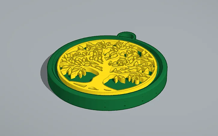 Mặt Dây Chuyền Cây Sự Sống Celtic / Norse 6