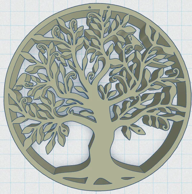 Mặt Dây Chuyền Cây Sự Sống Celtic / Norse 6