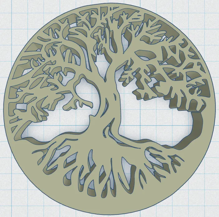 Mặt dây chuyền Cây Sự Sống Celtic / Norse 9