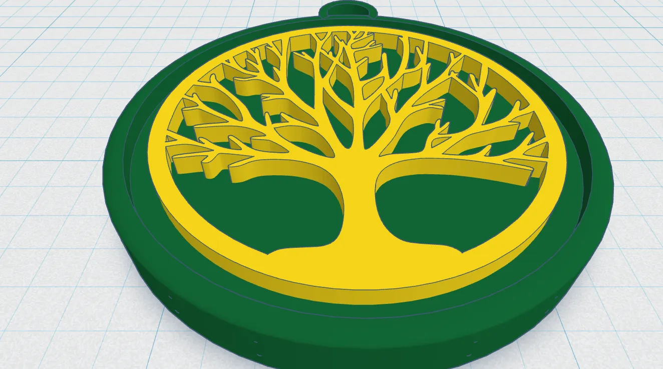 Mặt Dây Chuyền Cây Sự Sống Celtic / Norse 4