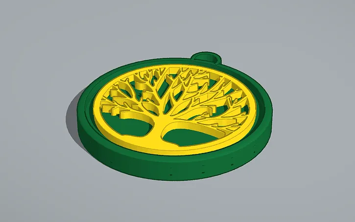 Mặt Dây Chuyền Cây Sự Sống Celtic / Norse 4