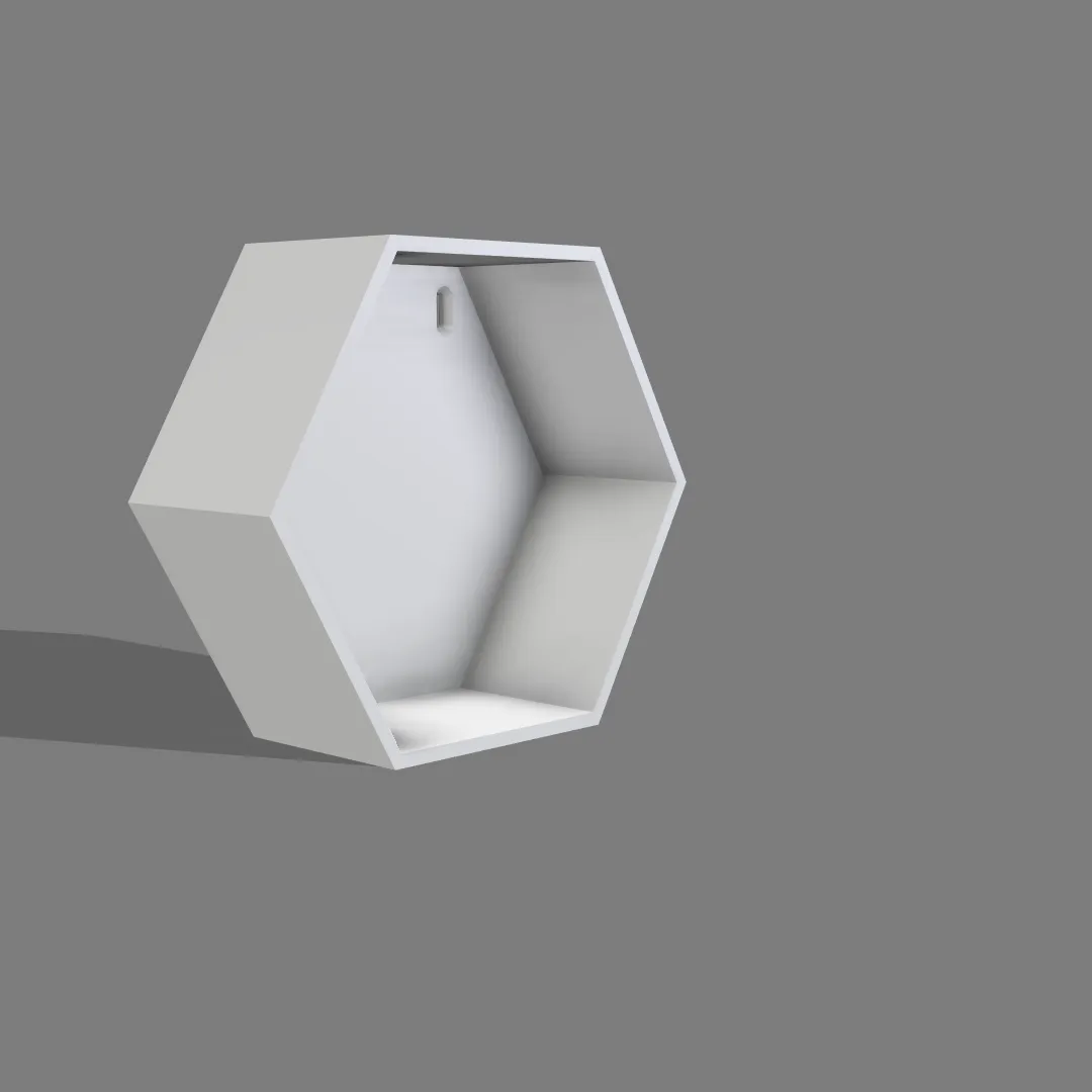 Kệ Treo Tường Hình Lục Giác