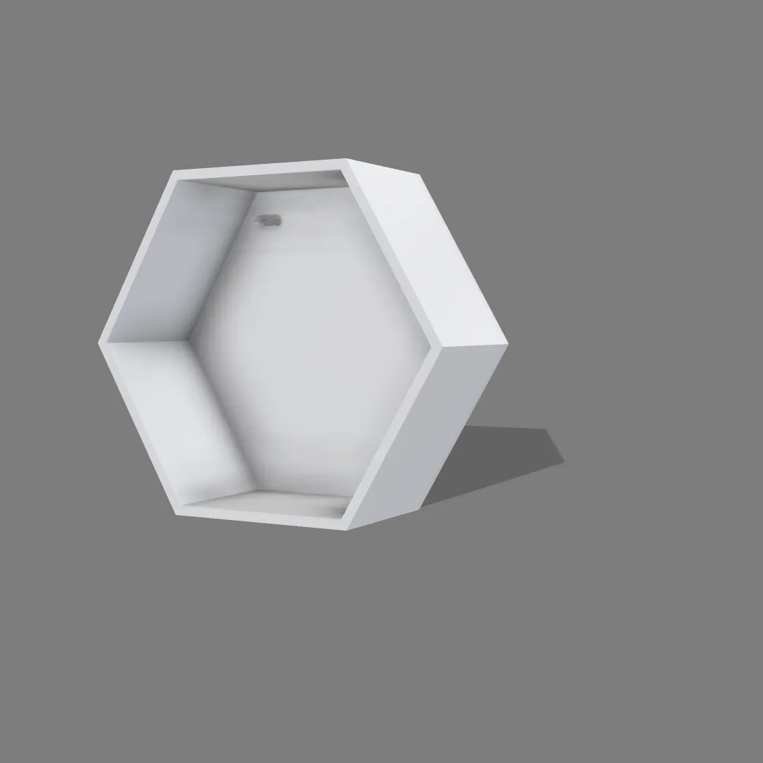 Kệ Treo Tường Hình Lục Giác