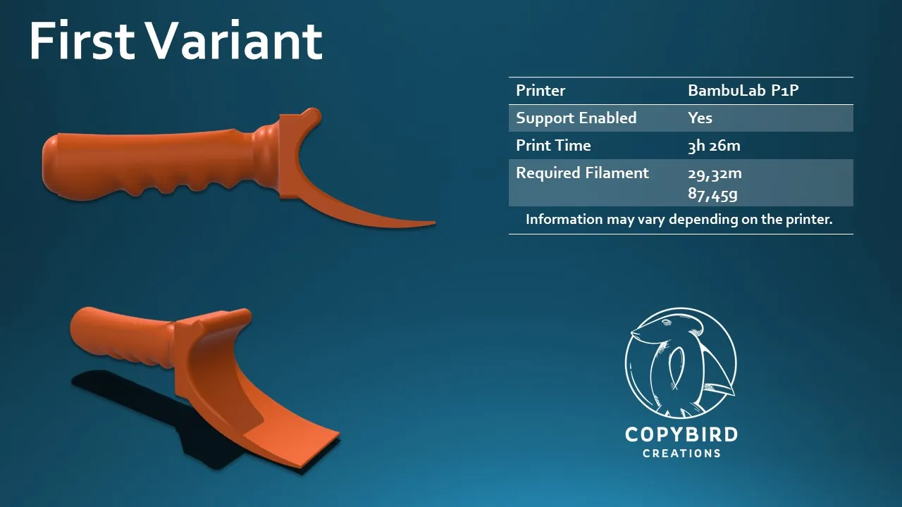Dụng Cụ Cào Băng Kính Ô Tô Công Thái Học Có Chống Băng Tích Hợp