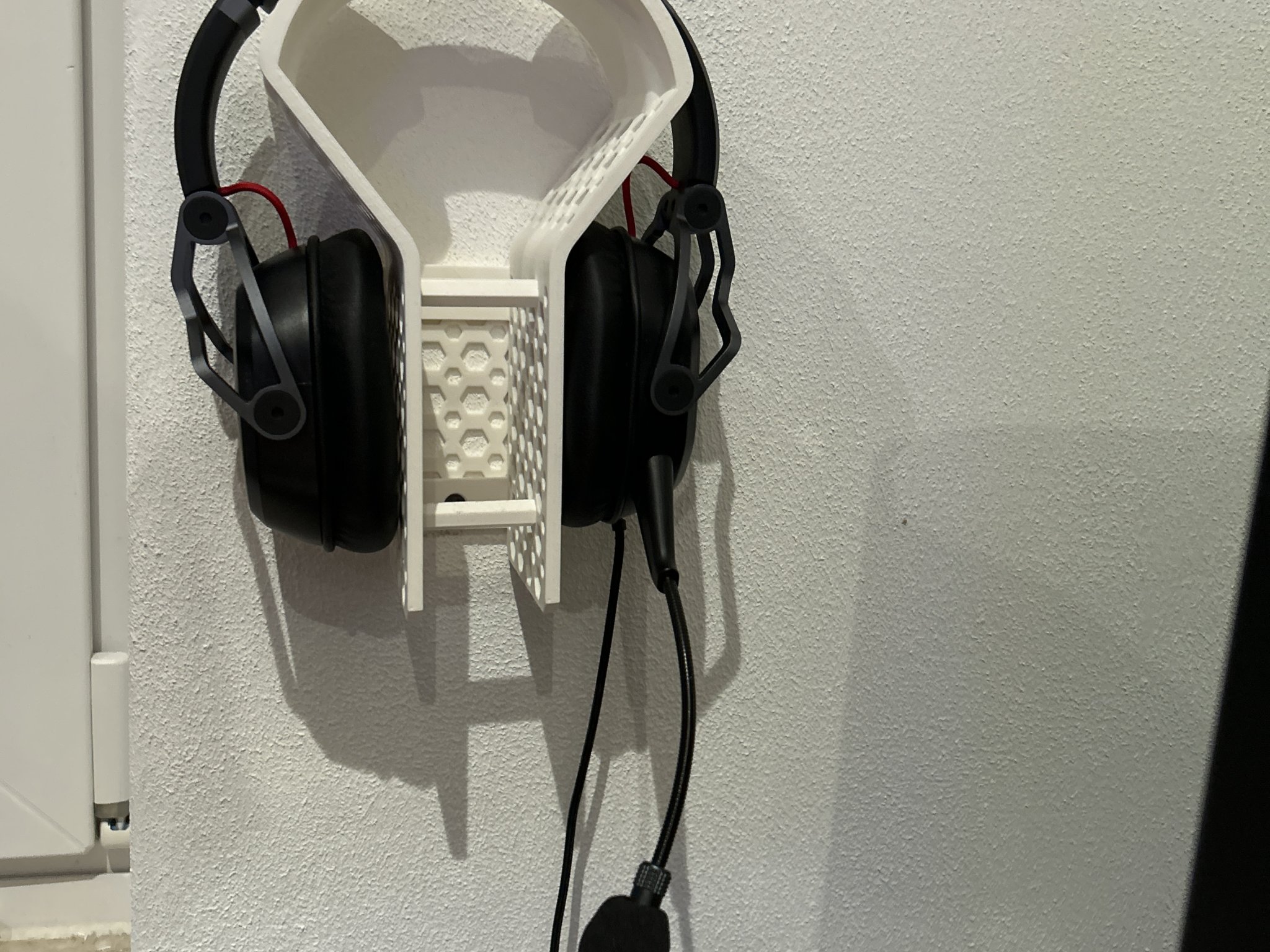 Tiêu đề Headphone Wallmount Hex Design - Headphone Wandhalter Tóm tắt