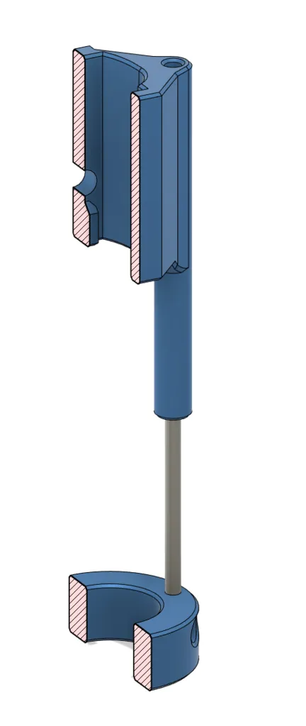 Hot press for brass nuts from a TS100 soldering iron