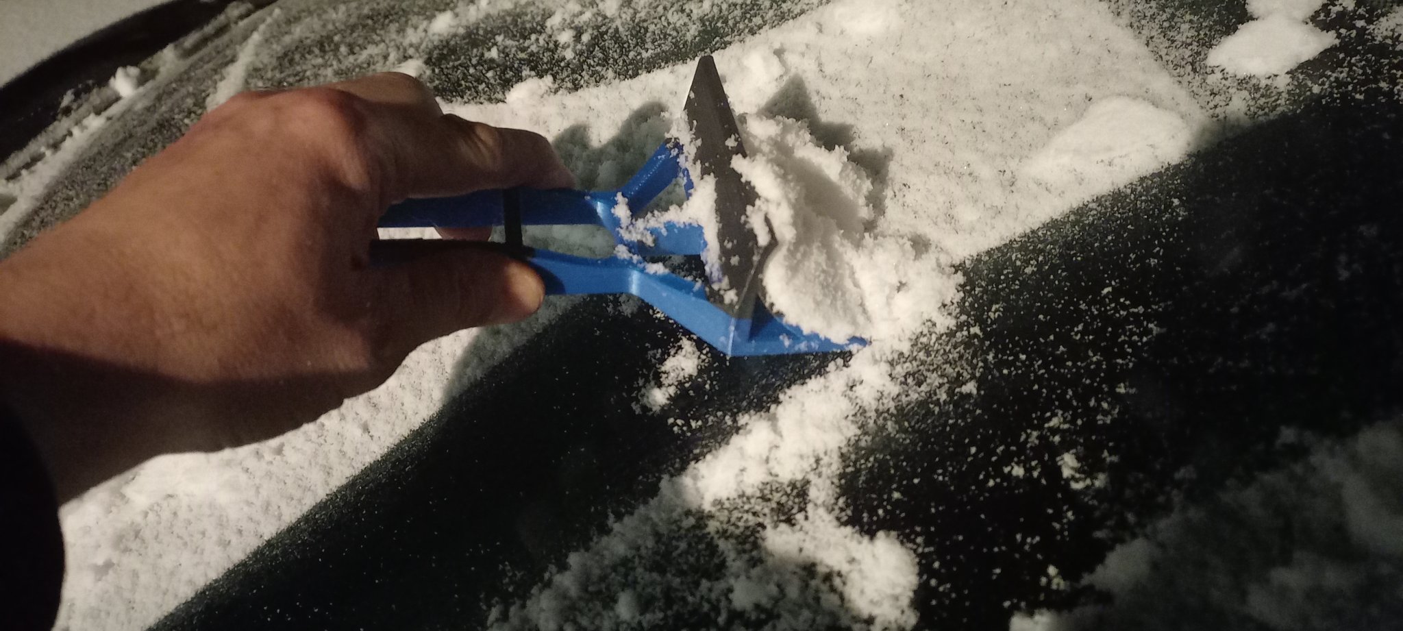 Drapaczka, skrobak, scratcher, windscreen scraper