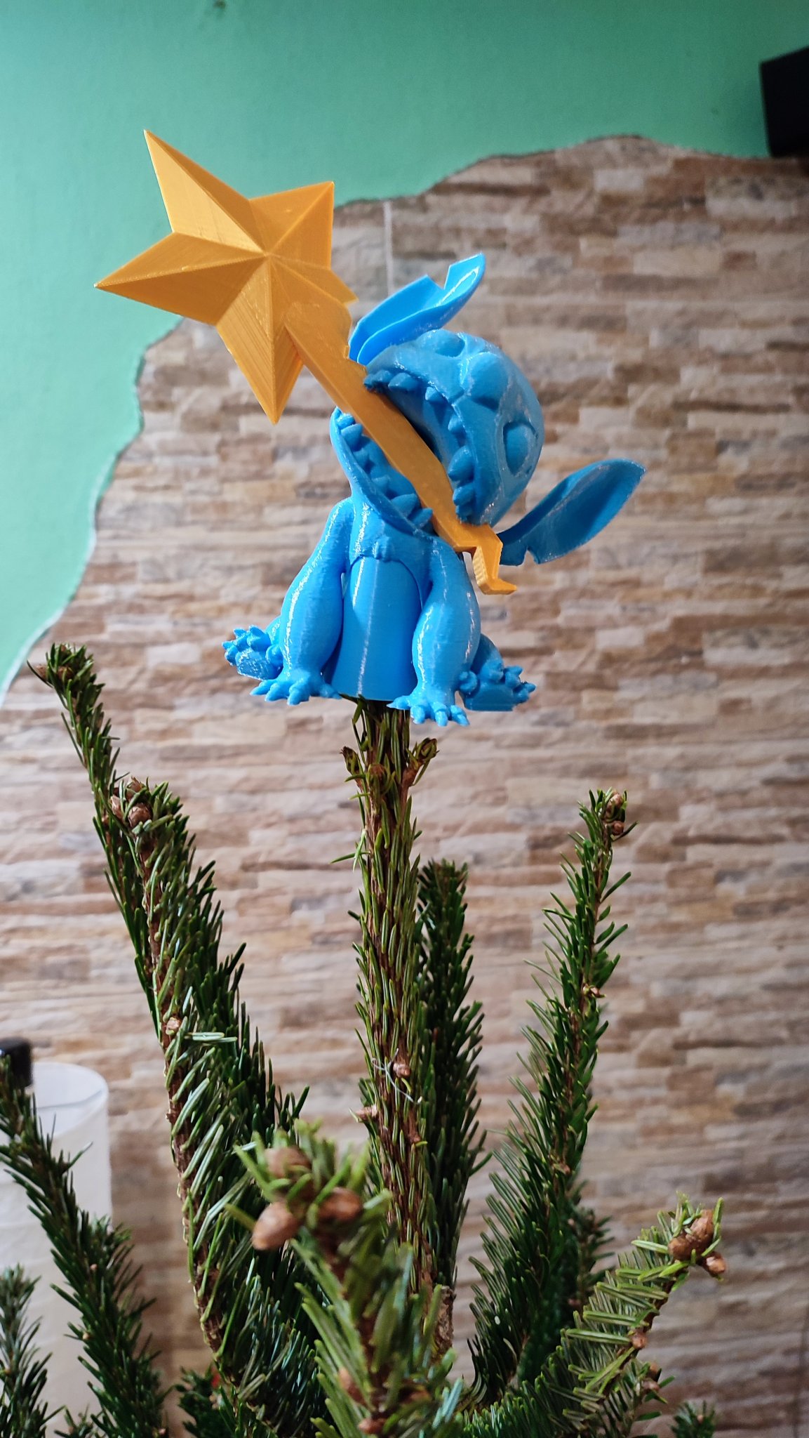 Tiêu đề Stitch Christbaum Spitze Stitch cây thông Giáng sinh Stitch