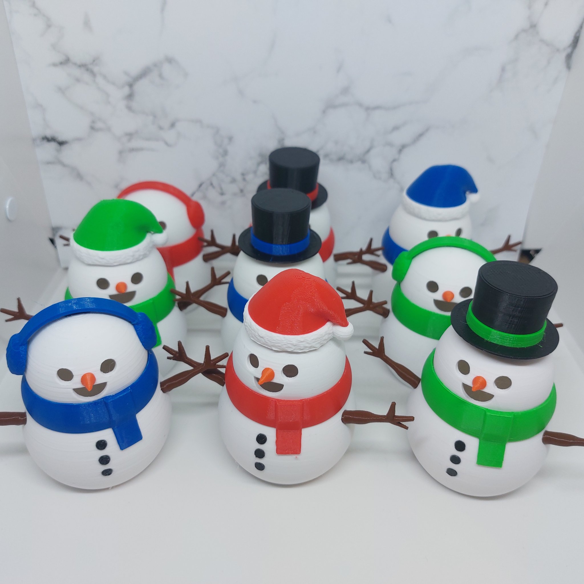 Tiêu đề Người Tuyết Dễ Thương - Easy PrintLED lit Tóm tắt An