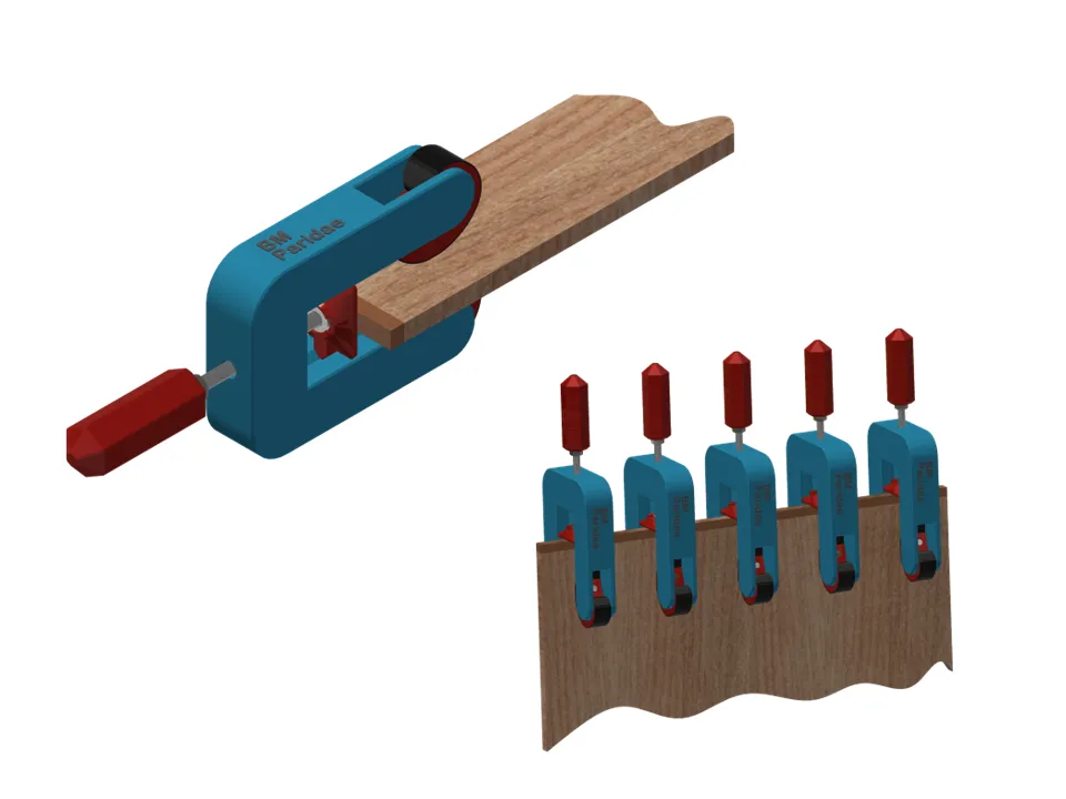 Tiêu đề Kẹp cạnh - Phiên bản Metric và Imperial Tóm tắt Kẹp