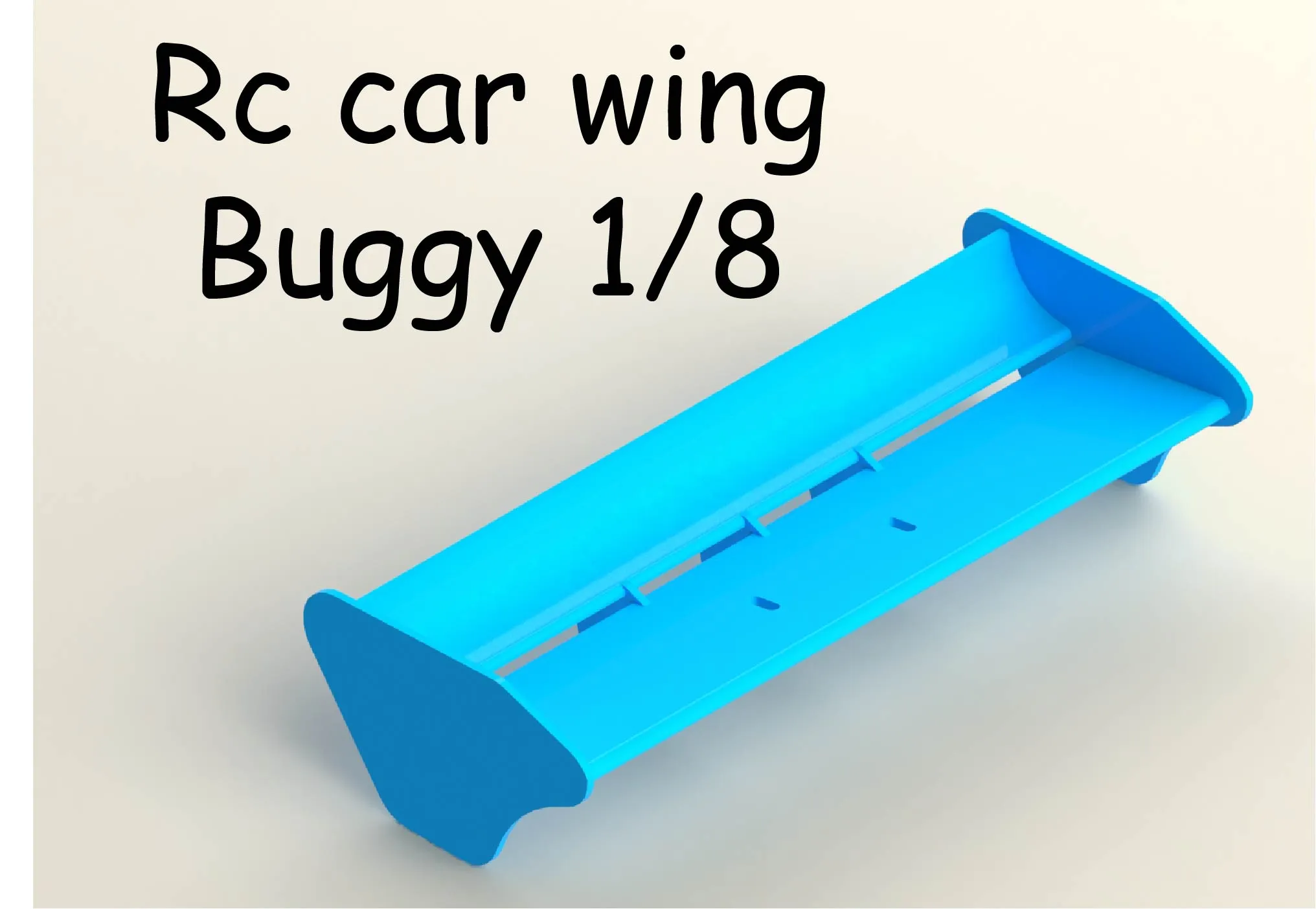 Cánh Đuôi RC Buggy 1/8