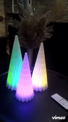 Bộ Khuếch Tán Ánh Sáng Cây Thông Noel (3 Kích Cỡ)