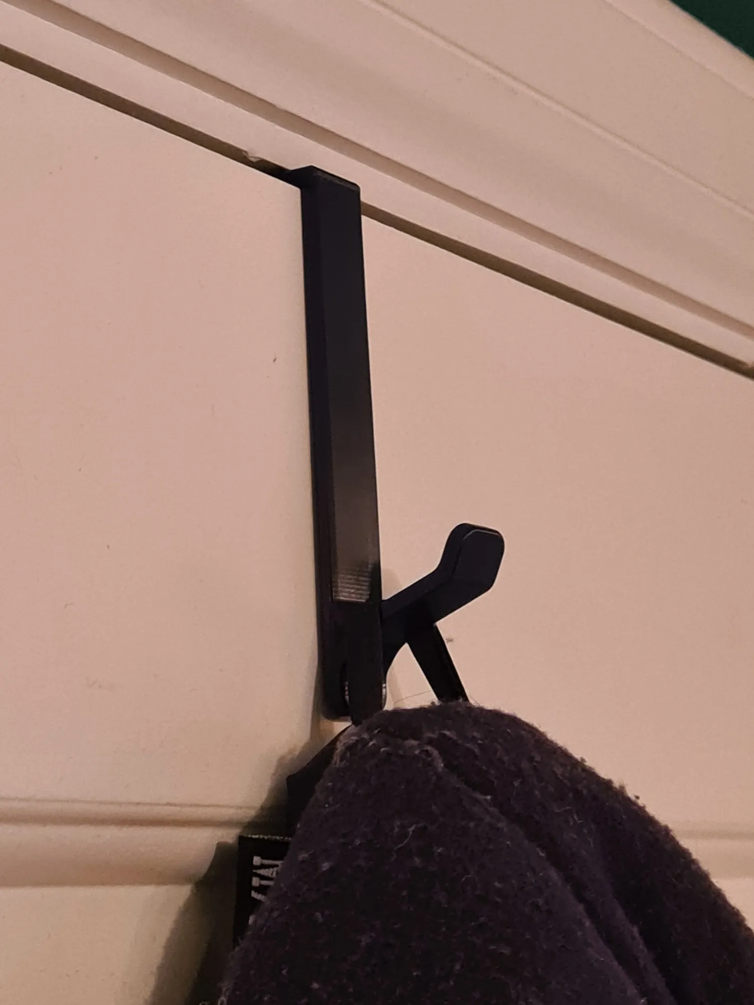 Door hook for coats and jackets