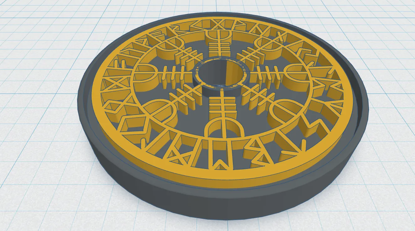 Mặt dây chuyền Viking Coin 1