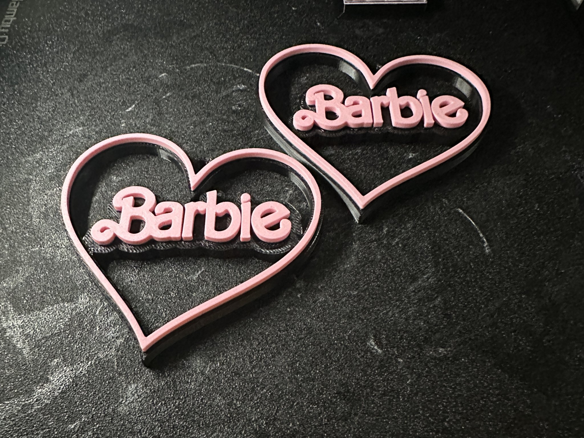 Barbie Heart Earrings