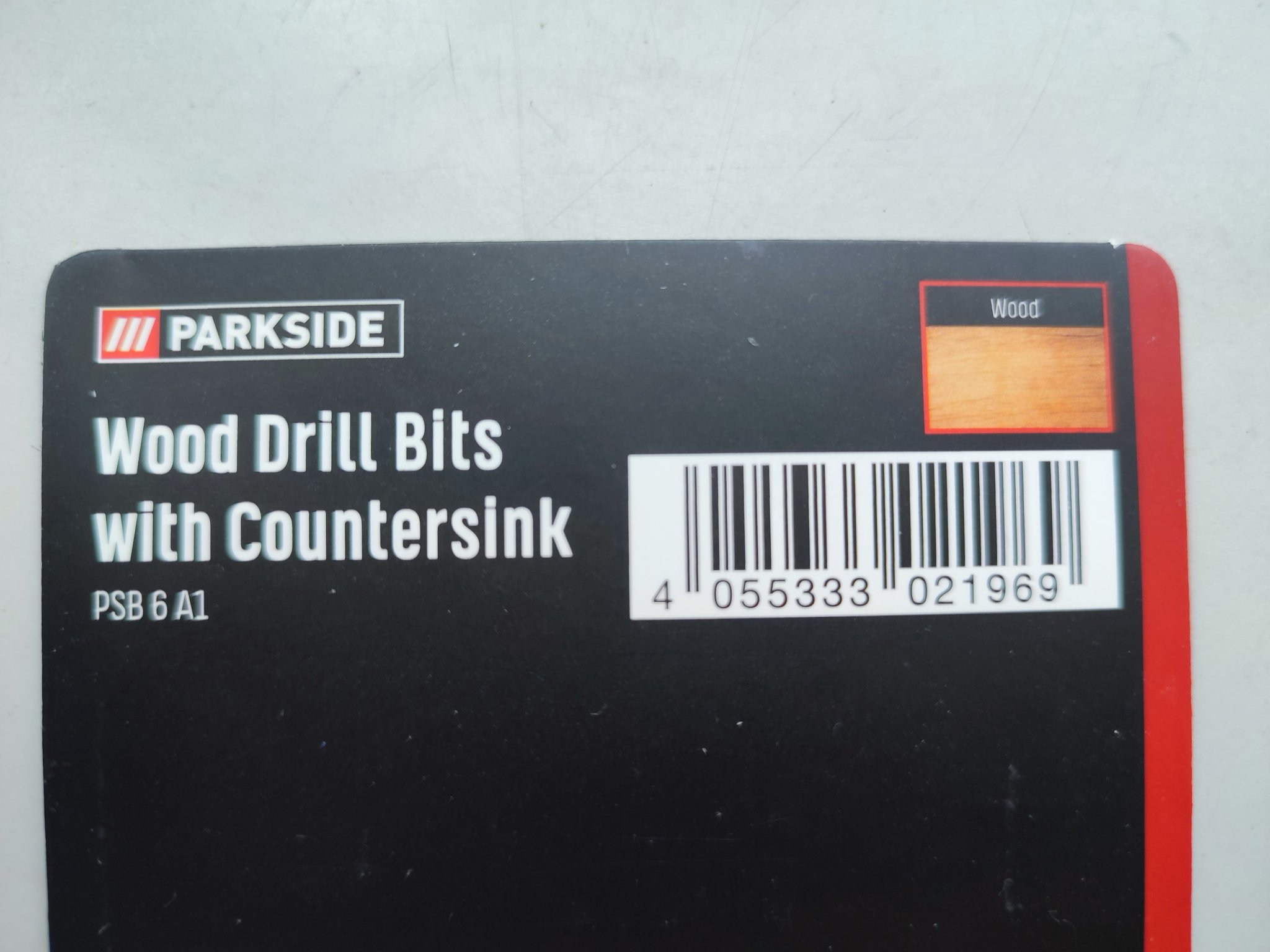 Drill with countersink box/Krabička na vrtáky se záhlubníkem z Lidlu (Parkside PSB 6 A1)